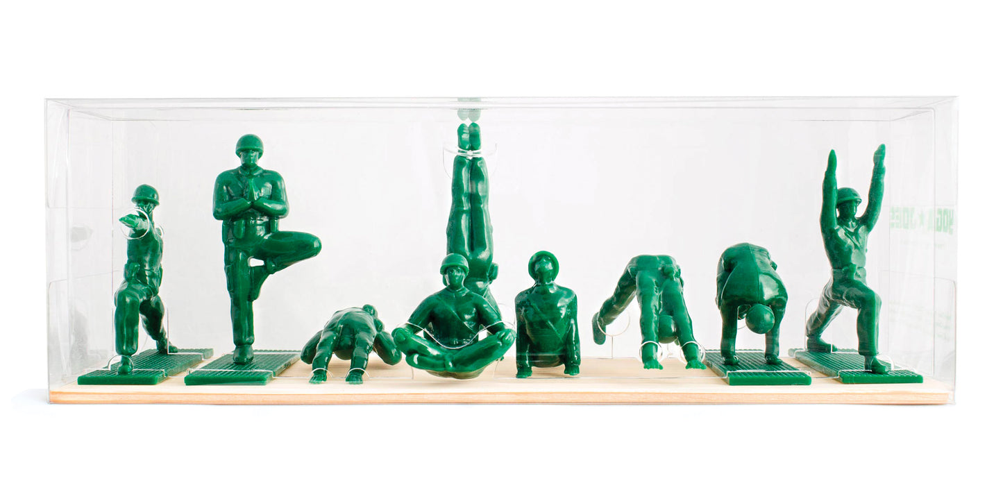 6 Sets of Yoga Joes Series 1 Green