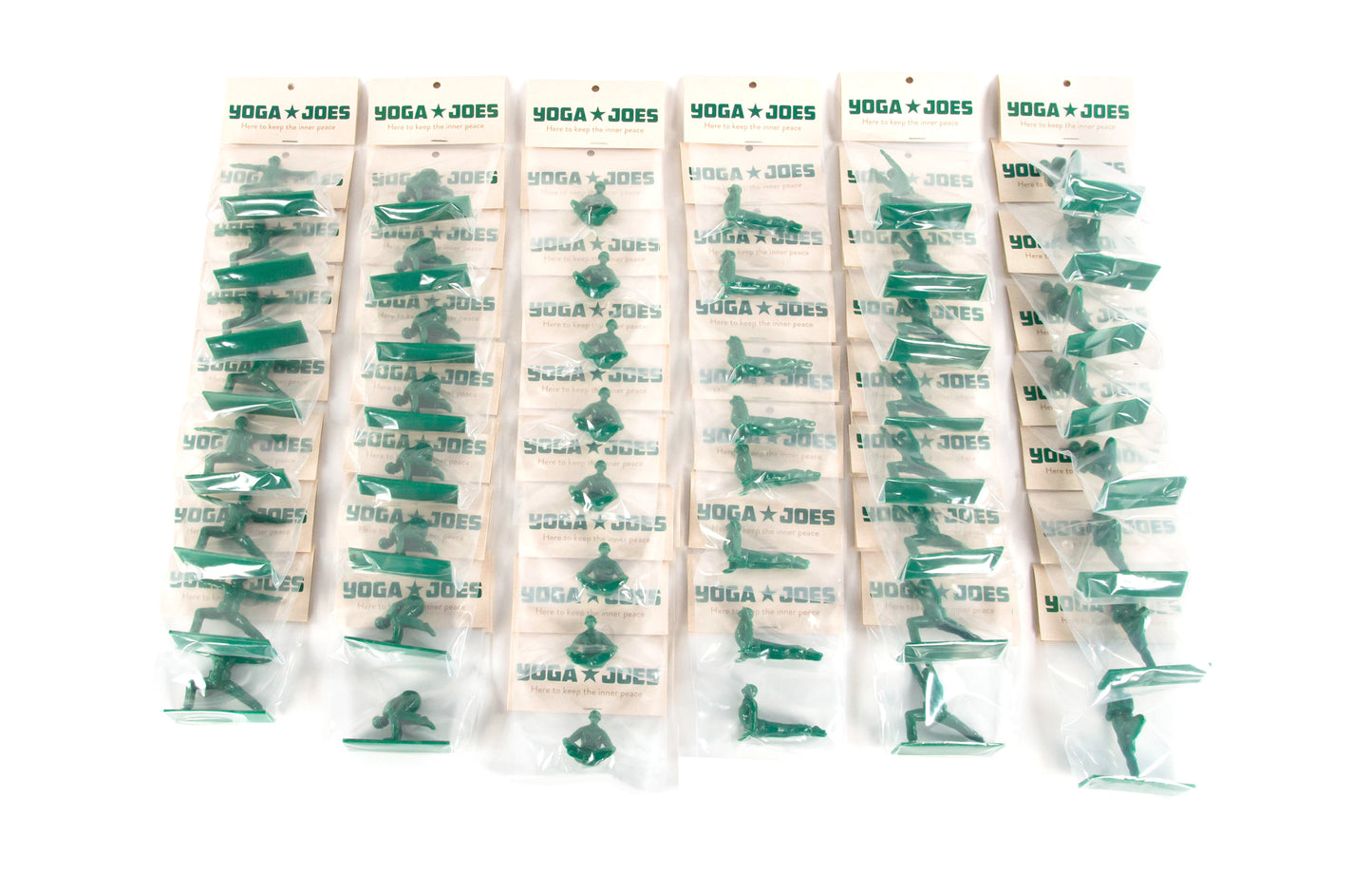 48 Yoga Joes Singles Series 1 Green