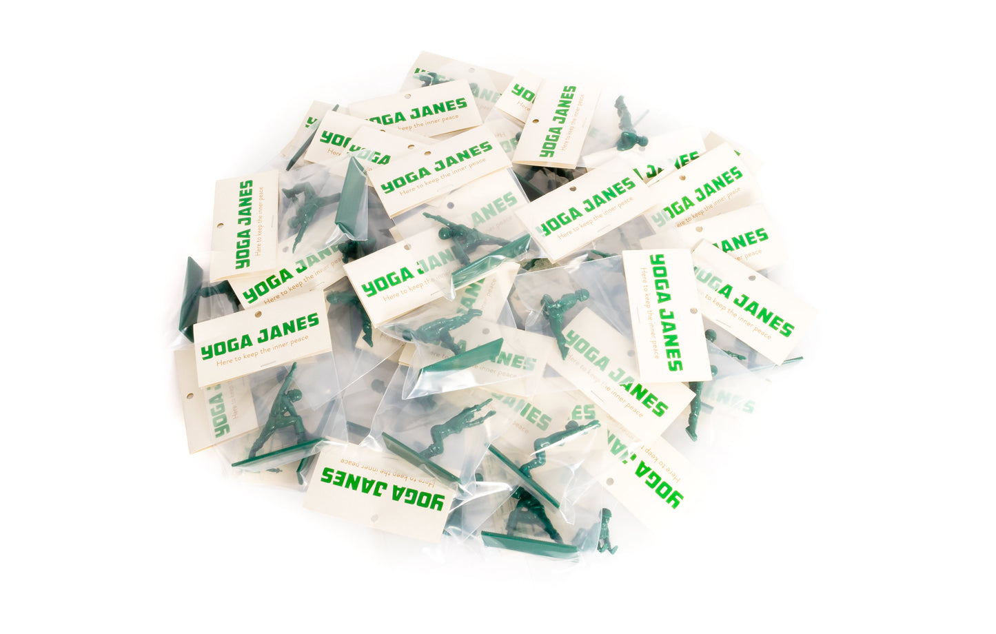 48 Yoga Janes Singles Green