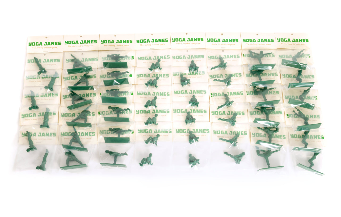 48 Yoga Janes Singles Green